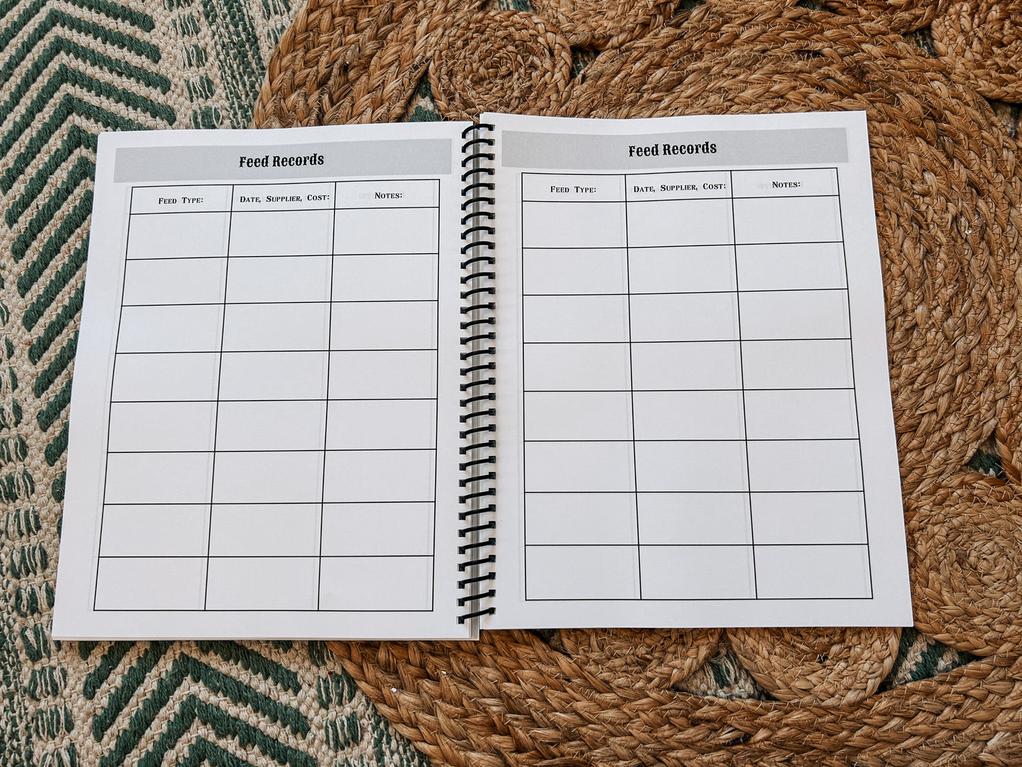 Livestock Record Book
